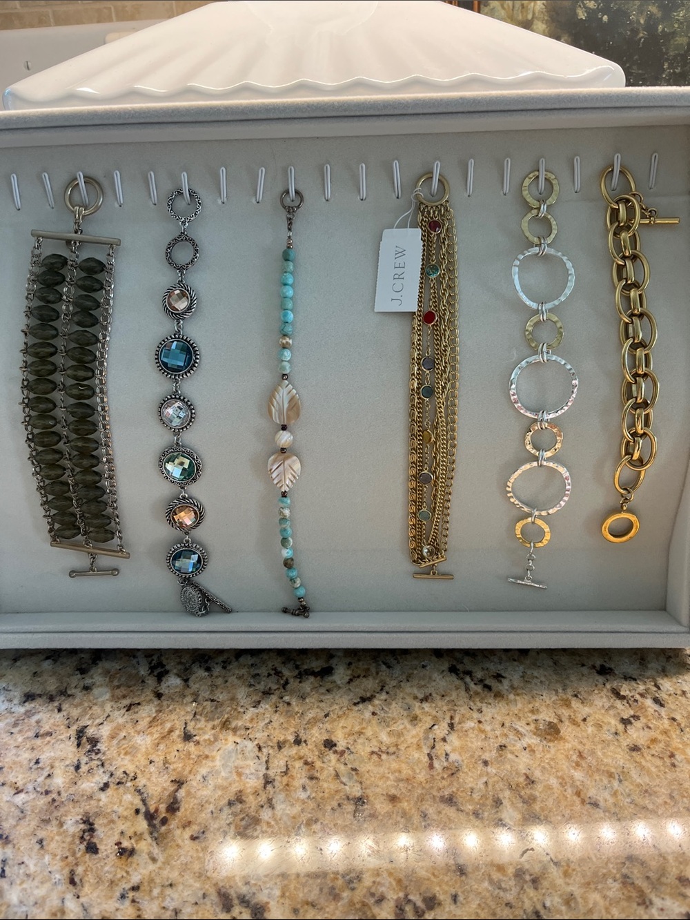LOT of Toggle Bracelets, J. Crew, Lauren and Some unmarked.